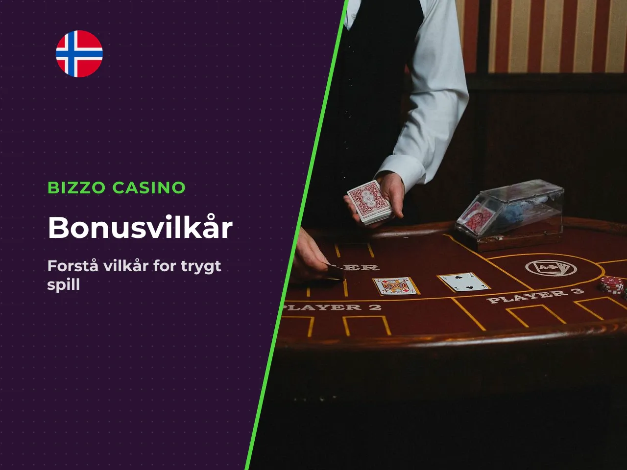 Praktiske forholdsregler - Les bonusvilkårene før