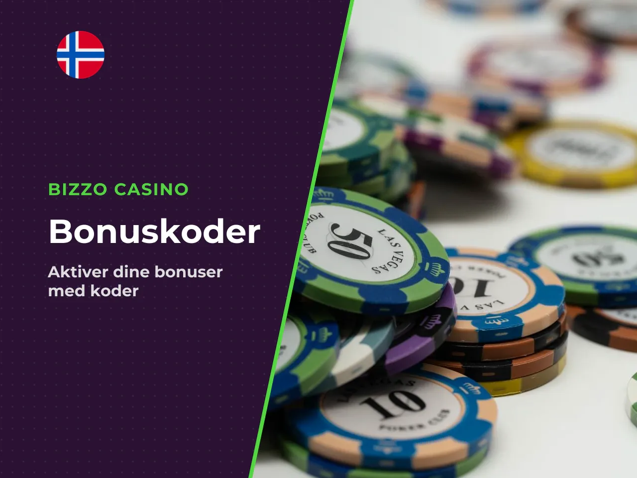 Slik bruker du en Bizzo Casino