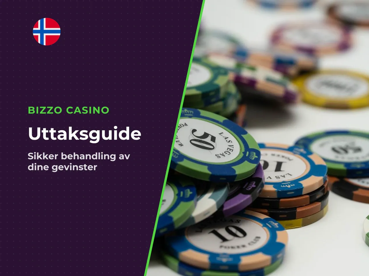 Sjekkliste før uttak av bonusgevinster. Bruk