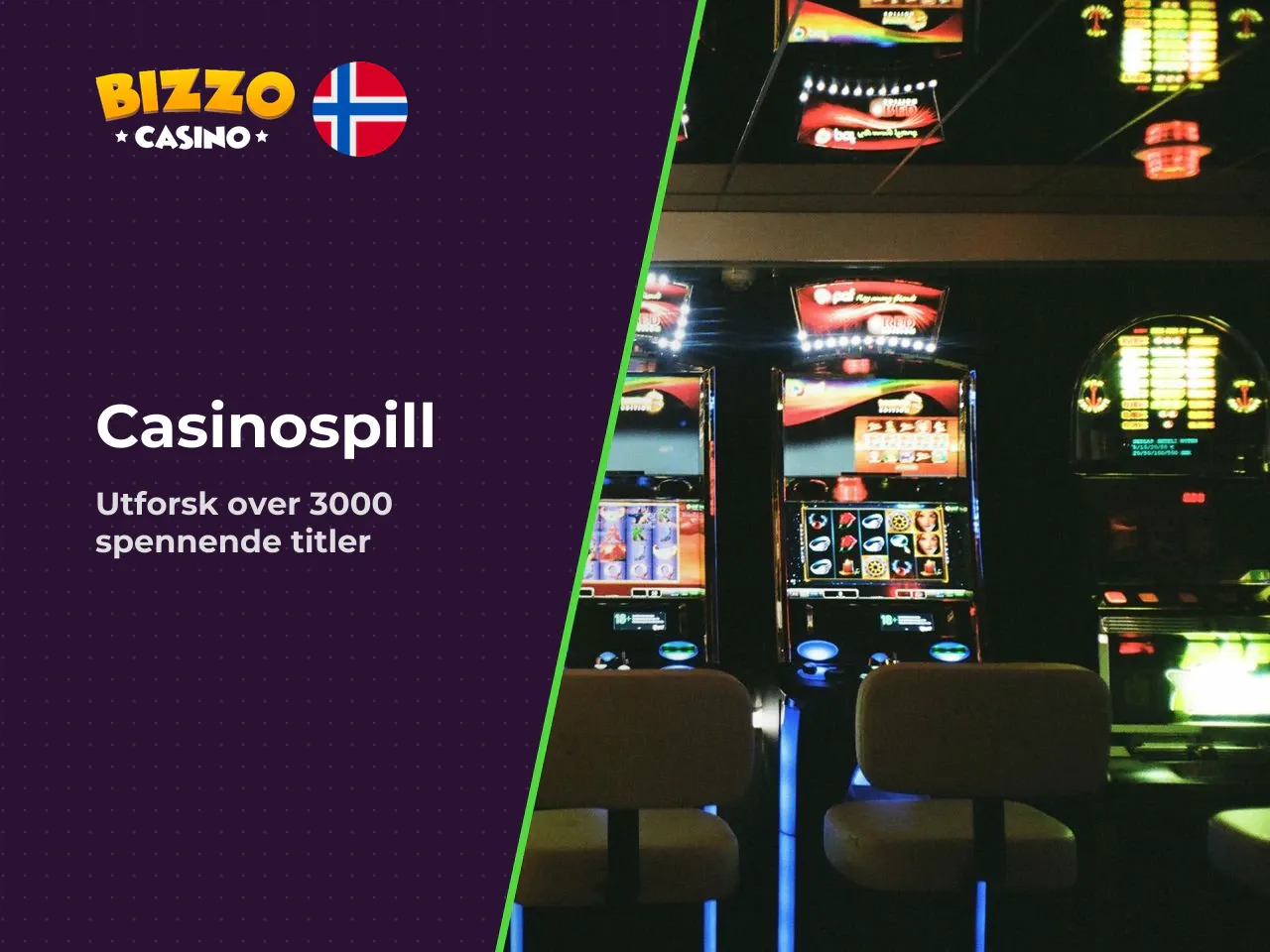 Bizzo Casino games spilleautomater, bordspill og