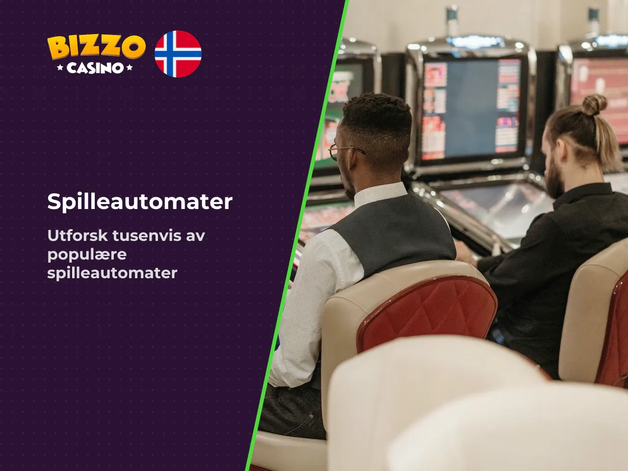 Spilleautomater, slots og instant-spill. Seksjonen for