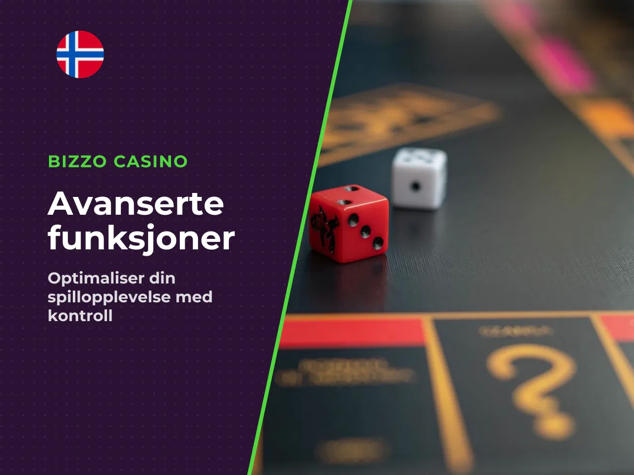 Avanserte funksjoner autospill og gevinstindikatorer. For