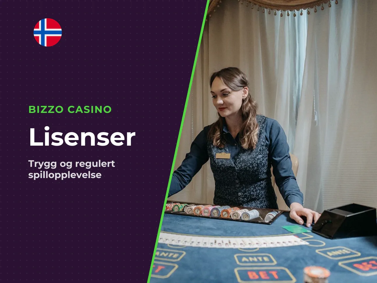 Lisenstyper og norsk regulering Lotteritilsynet, MGA