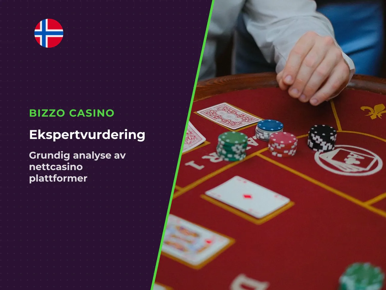 Slik vurderer redaksjonen et nettcasino før