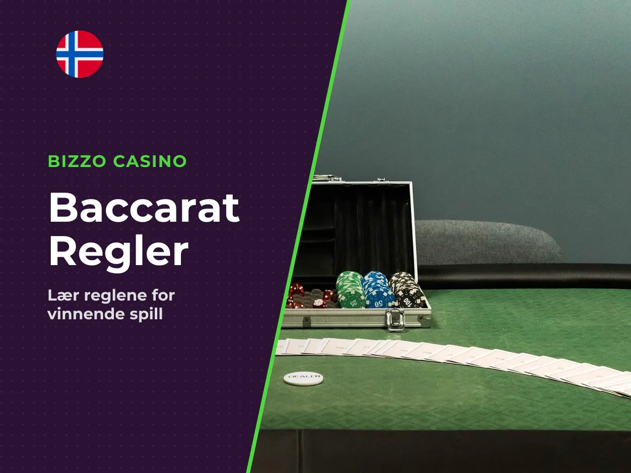 Player, Banker og Tie tre mulige