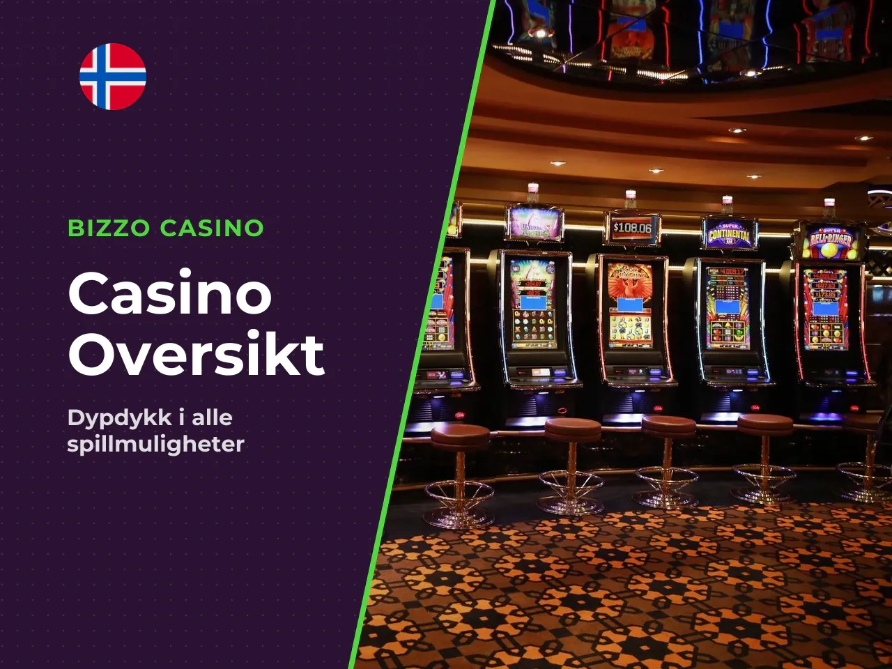 Oversikt over Bizzo Casino Online plattformens