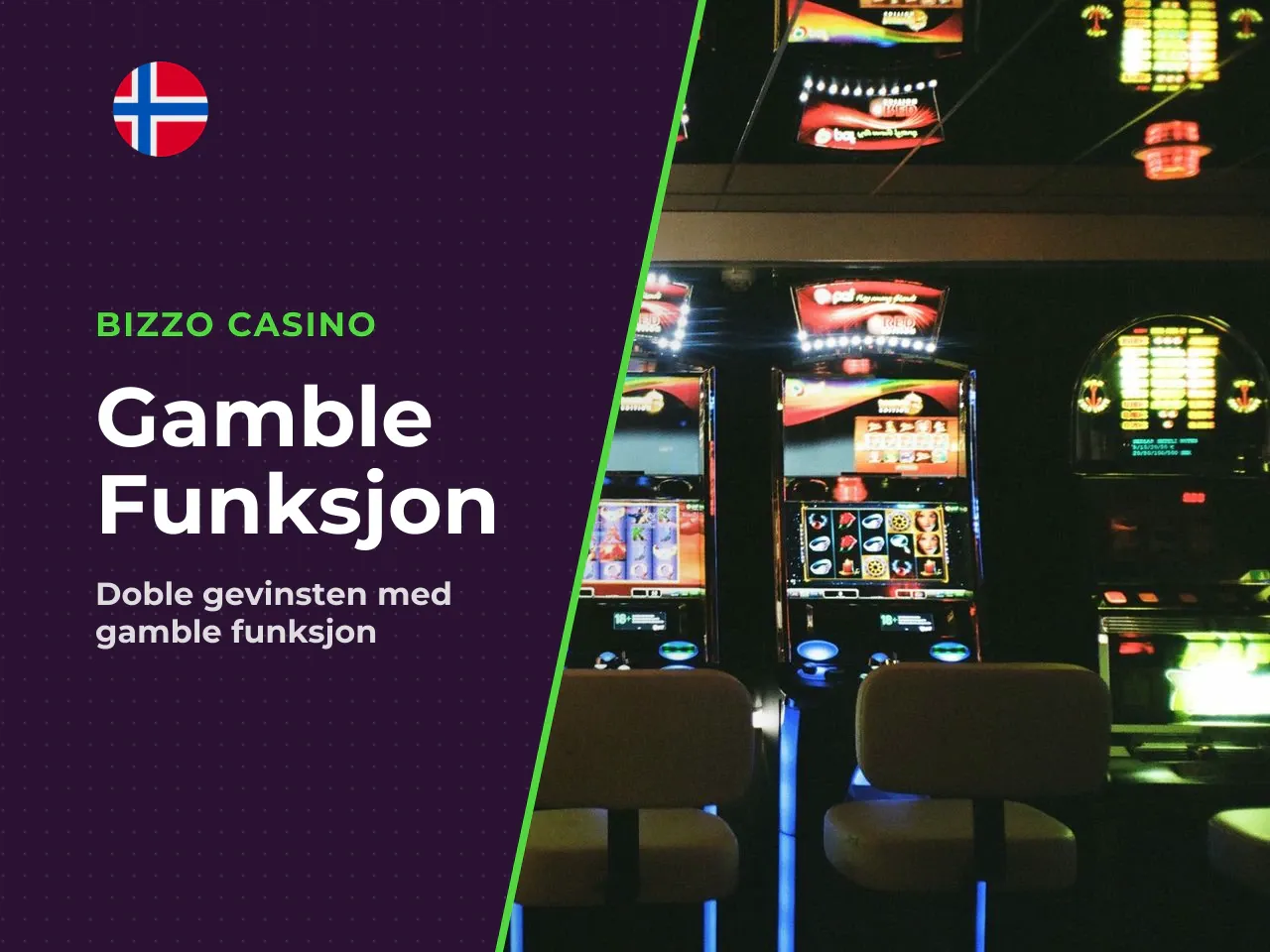 10 Gamble Feature risiko ved fordobling