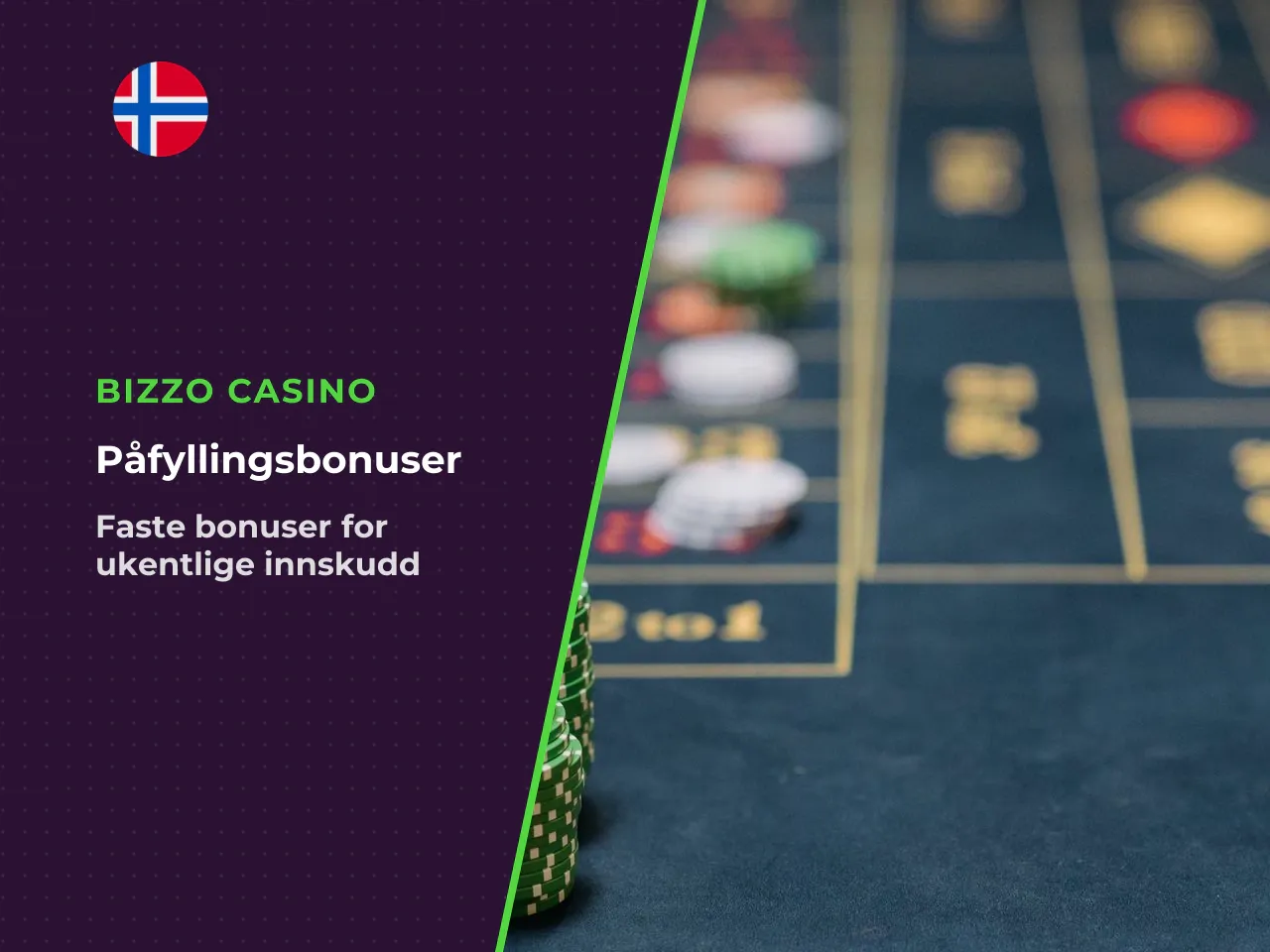 Reload bonuses for repeterte innskudd. Gjentatte