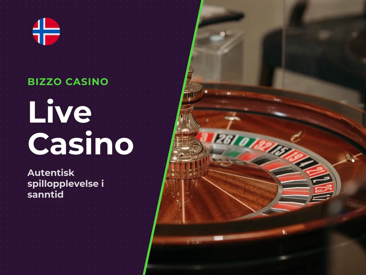 Live dealer-studioer og sendinger i real