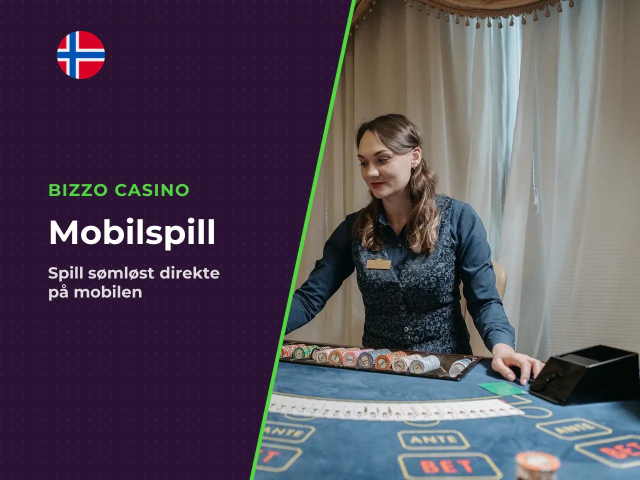 Bizzo Casino-app eller mobilnettsted. Hovedforskjellen mellom