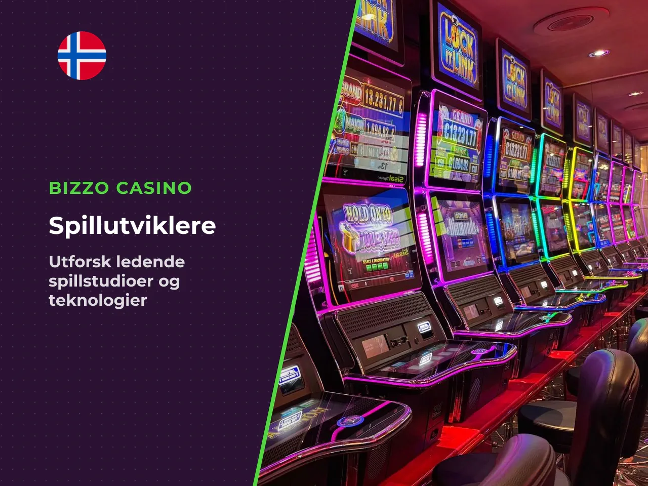 Leverandører av spilleautomater og spillmekanikker. Leverandører