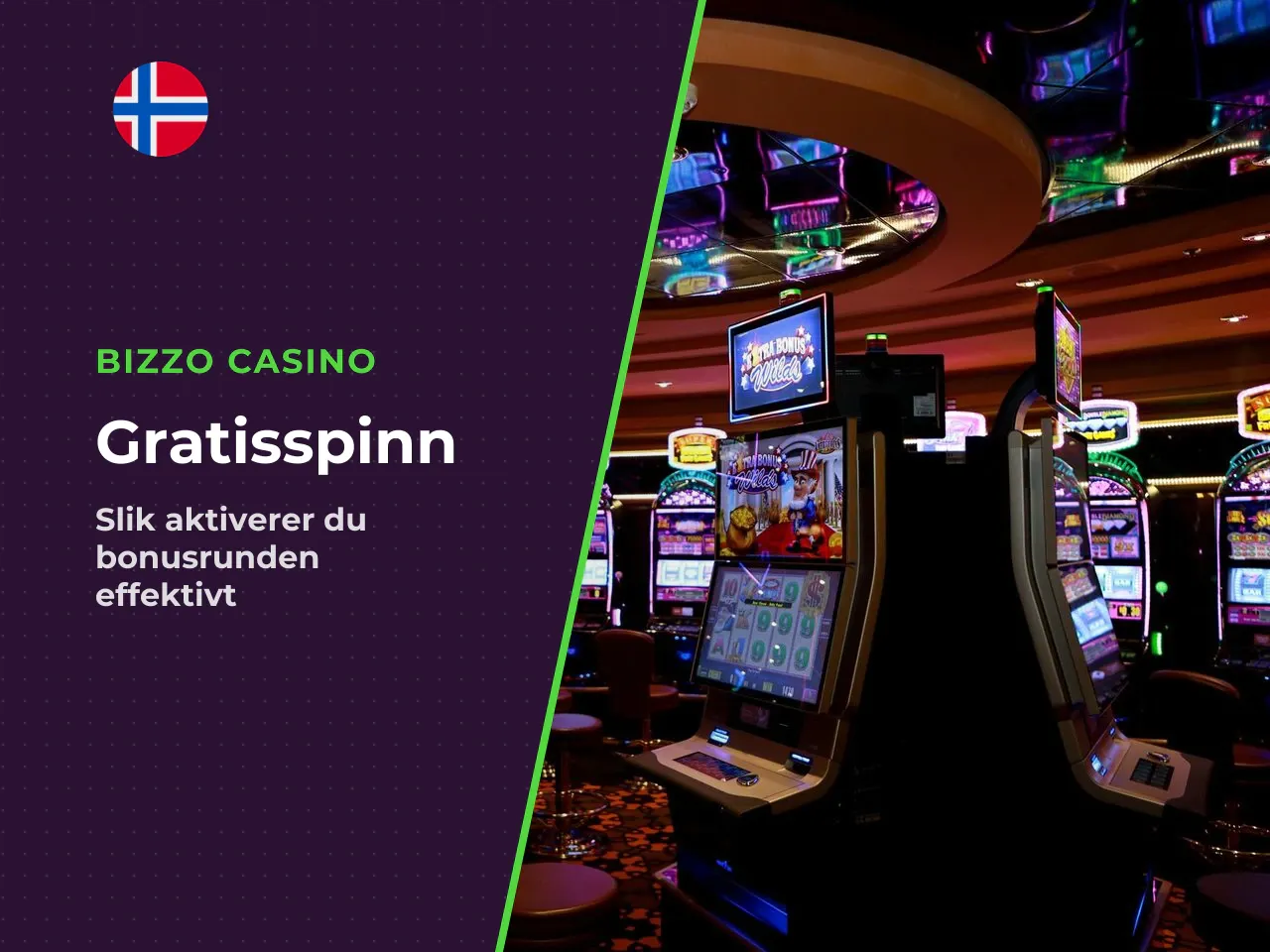 Hvordan Free Spins-runden utløses. Gratisspinnrunden aktiveres