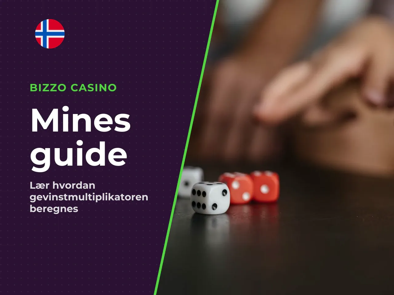 Slik beregnes gevinsten i Mines. Gevinstkoeffisienten