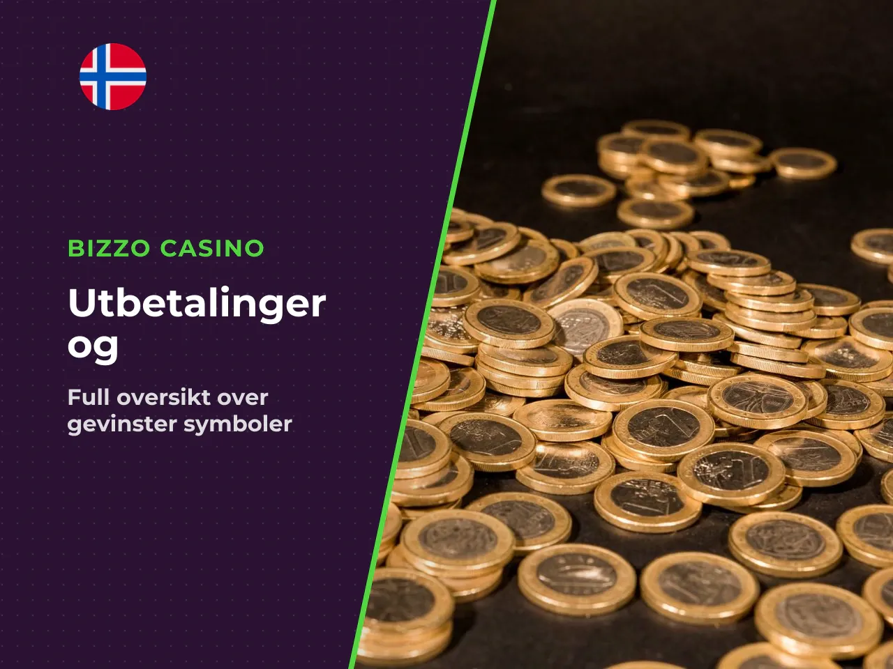 Symboler og vilkår for vinnende kombinasjoner