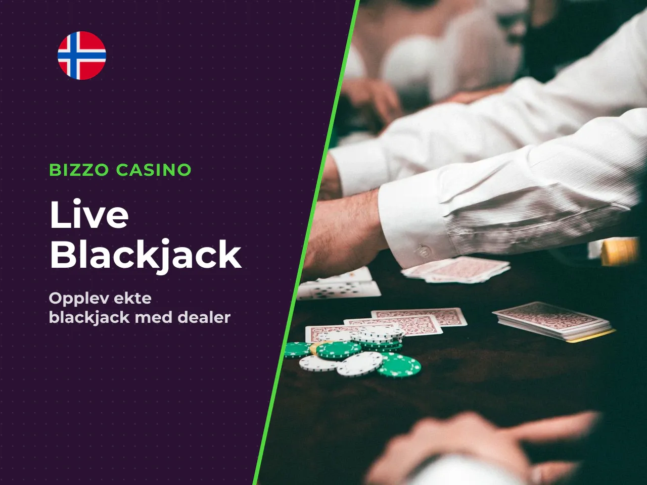 Live casino kontra vanlig online blackjack