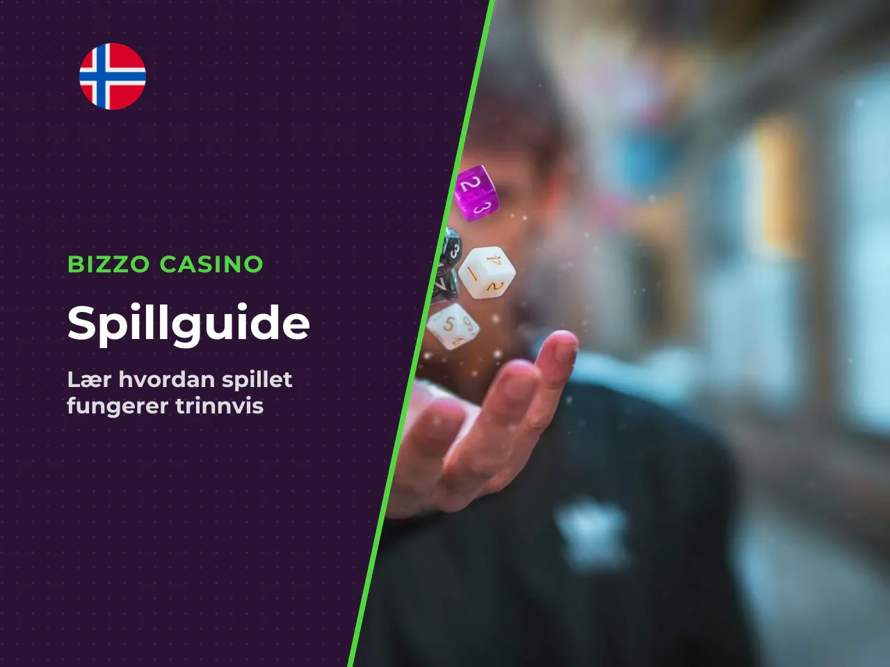 Start spillrunde Velg innsats risikonivå Klikk