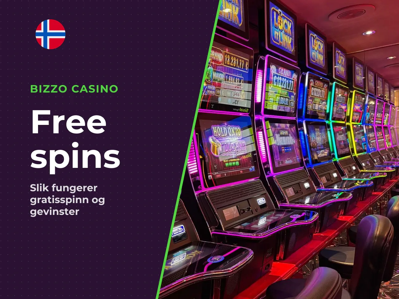 Hvordan free spins feature fungerer. Når