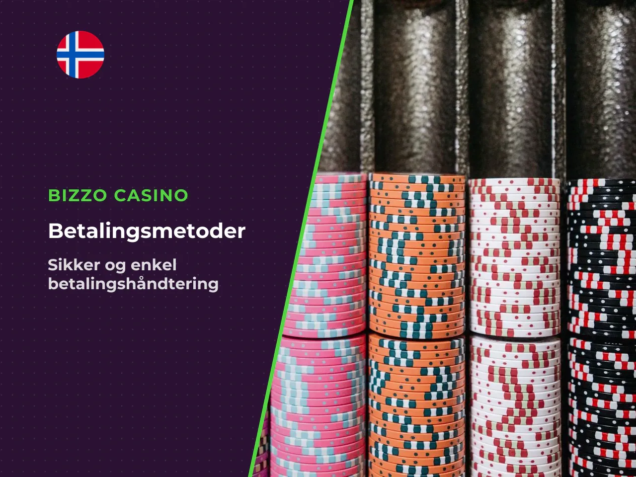 Betalingsmetoder og valuta for norske spillere
