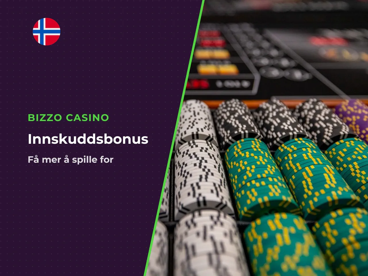 Bizzo Casino velkomstbonus og innskuddsbonus slik