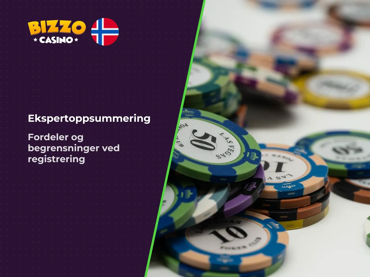 Fordeler og begrensninger ved Bizzo Casino