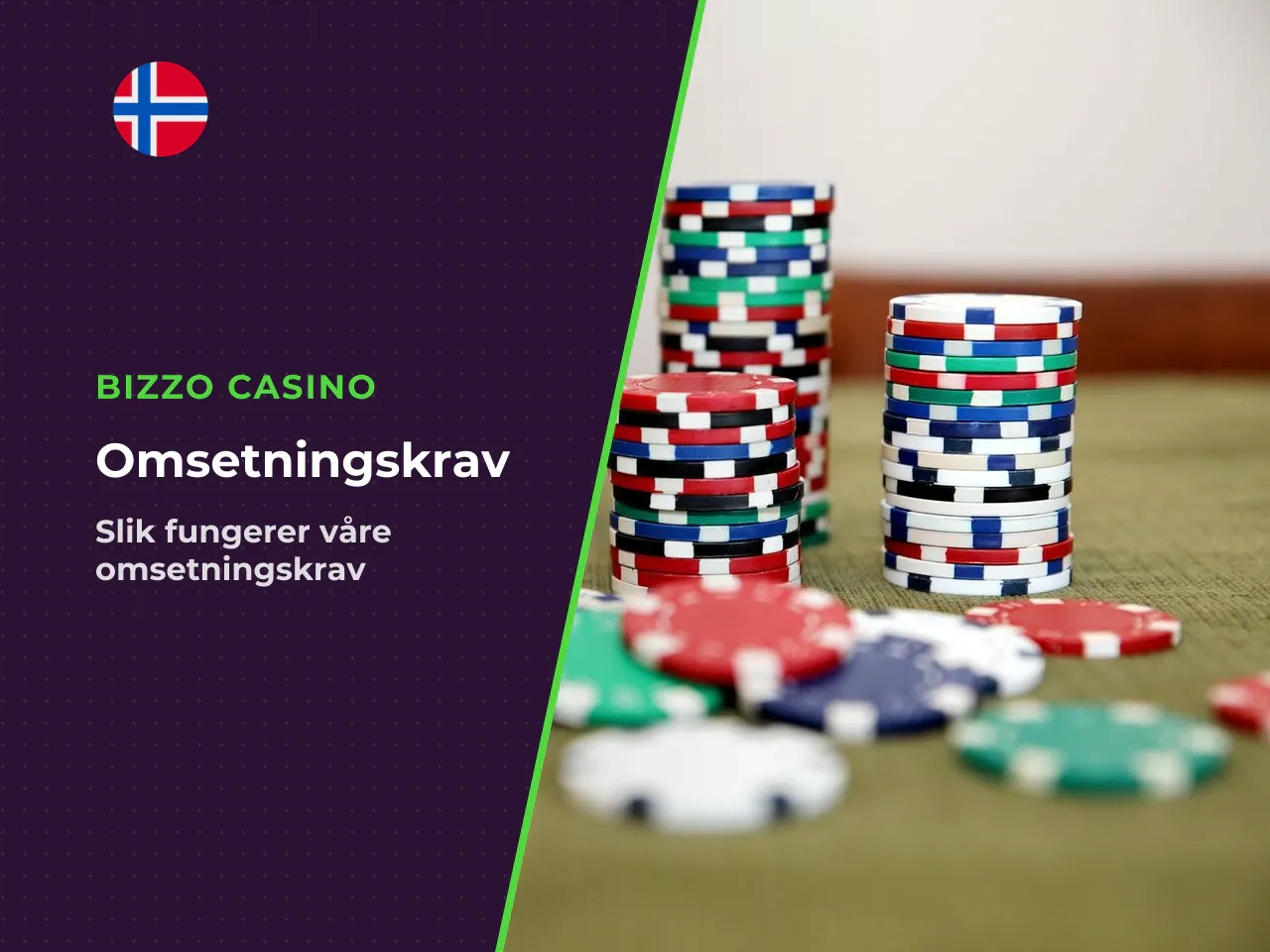 Slik beregnes wagering requirements. Omsetningskravet regnes